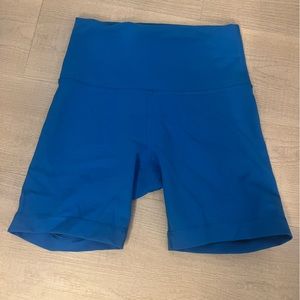 Lulu lemon Royal Blue Align High Rise Shorts 6”